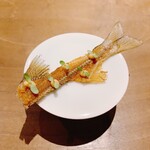 レストラン ウオゼン - 鮎の骨