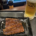 Yoshinoya - 鰻皿＆生ビール