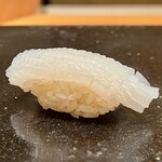 鮨 まつうら - 白イカ