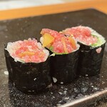 鮨 まつうら - トロたく(追加)