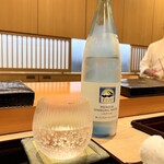 鮨 まつうら - 富士ミネラルスパークリング