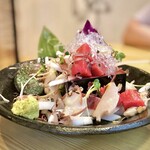 Sakana Food Uroko - 3000円おまかせコース お造り盛合せ 2名分