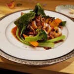 カジュアルフレンチBar 7FUKU - ヤリイカのバターソテー