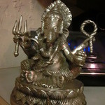 ガネーシャ - 像の化身ヒンドゥー教の神の一柱ちっさなガネーシャ