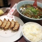 志成園 - ラーメンセット　７３０円