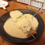 酒饌亭 灘菊亭 小溝筋のかっぱ - 大串 白おでん