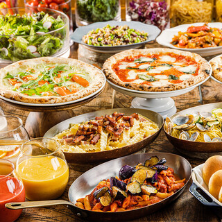 [Limited time Italian Cuisine pasta buffet] Deli, pizza, dessert