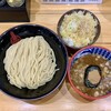 Tuke Men Sen Mon Ten Mitasei Menjo - 背脂つけ麺 ¥990 ＋ ねぎ飯 ¥200