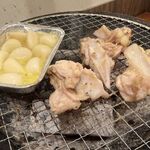 Shichirin Yakiniku Anan - ヤゲン軟骨とにんにくバター