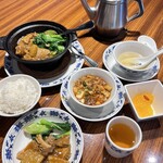 横浜中華街 重慶飯店 - ランチセット1800円に追加のミニ麻婆豆腐500円