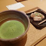 伊藤久右衛門 - 選べる宇治茶とお菓子のセット（宇治抹茶 温＋わらび餅）