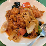 麗華 - 若鶏の四川風甘辛炒め