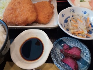 Manya - あじフライ定食