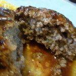 ひまわり - 箸で切ると肉汁がジュワ～とあふれてきました