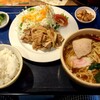 青森軒 - 料理写真:焼き肉ランチ（麺大盛）＠1000円