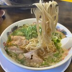 来来亭 - 麺硬め