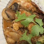 daininguba-thigure - 海老出汁野菜カレー
