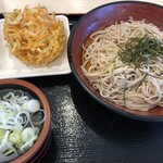 そばの神田 - 野菜かき揚げ