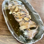 天下茶屋 - 料理写真:イカ焼き(温め前)