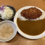 とんかつ玉藤 - 夢の共演ロースカツカレー＠1,680円