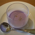 フラテッロ - ランチ－紫いも冷製スープ