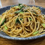 スパゲティ屋くぼやん - しょう油(大盛り)(830円)