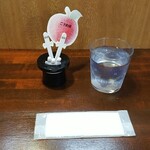 キッチン ブルー グローブ - 予約テーブルセット