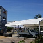 キッチン ブルー グローブ - 防災訓練の建物、ここまでするのか？