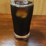 キッチン ブルー グローブ - アイスコーヒーのアップ