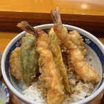 てんぷら 味覚 - おまかせ天丼¥1,600