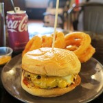 HAMBROS - 友人のチーズバーガーセット