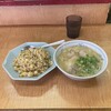 安全ラーメン - ラーメン@600+半焼き飯@410セットは有りません