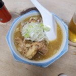 San shirou - もつ煮(560円)