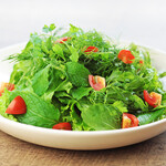 green herb salad