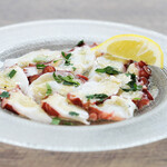 Octopus carpaccio