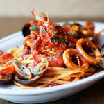 Fisherman style seafood linguine “Pescatore”