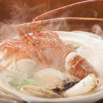 Kurokiya - 日南獲れ”伊勢海老”の海鮮味噌鍋！