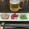 Nanchatte Ba Abura - ちょい飲みセット¥1000  我慢出来ず少し飲んでます