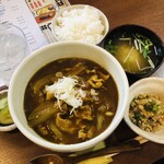 家庭料理居酒屋 よってって - ♪だし香るカレーうどん¥700