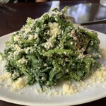GROVE CAFE - 青菜のガーリックオイル