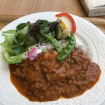 イアスカフェ - 7種の野菜とキーマカレー