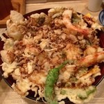 天ぷら てんかつ - かきあげ丼☆