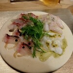 Sake To Bisutoro Karasu - 4種のカルパッチョ