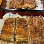 にいやま.西 - 関西風、関東風のハーフの鰻重