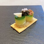 mieux restaurant - 櫛瓜魚子醬