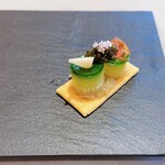 mieux restaurant - 櫛瓜魚子醬