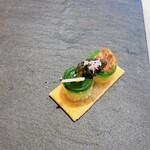 mieux restaurant - 櫛瓜魚子醬