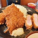 とんかつ＆エビフライ 囲炉裏 - 