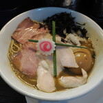 中華そば いづる - 特製濃厚煮干しそば 1300円