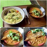 スプーンソング - 【3月8日(水)】真鯛のチェティナードとナッツ＆きのこプラオセット